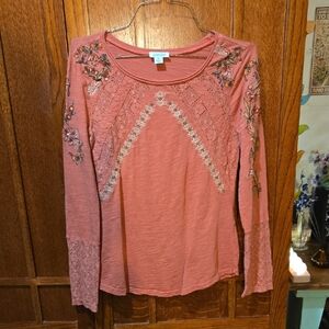Sundance Size Xsmall Long Sleeve Top